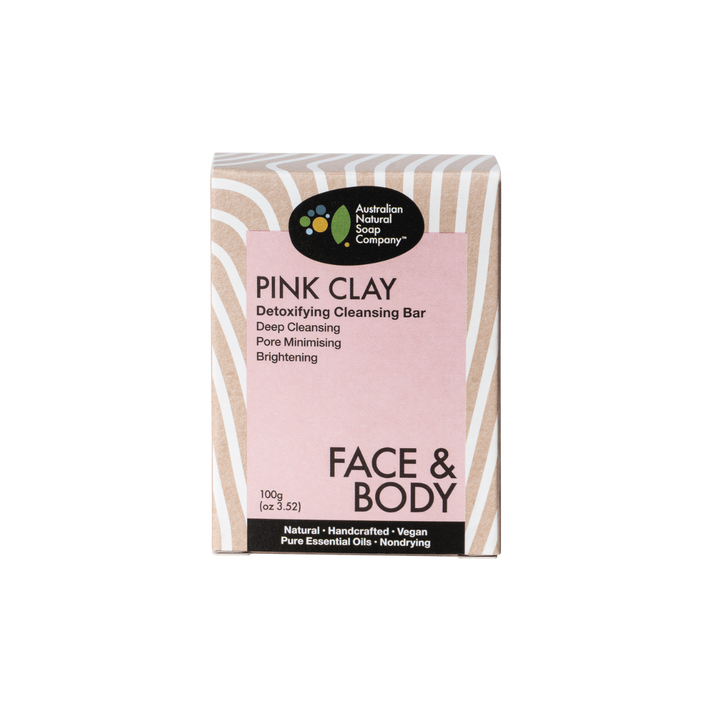 Pink Clay Face & Body Soap