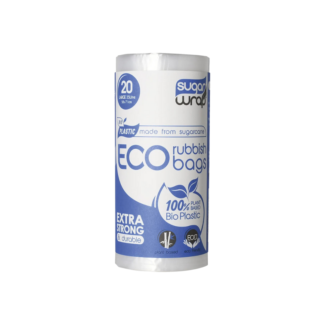 Eco Rubbish Bags - Large 35 Litre (20 Bags)