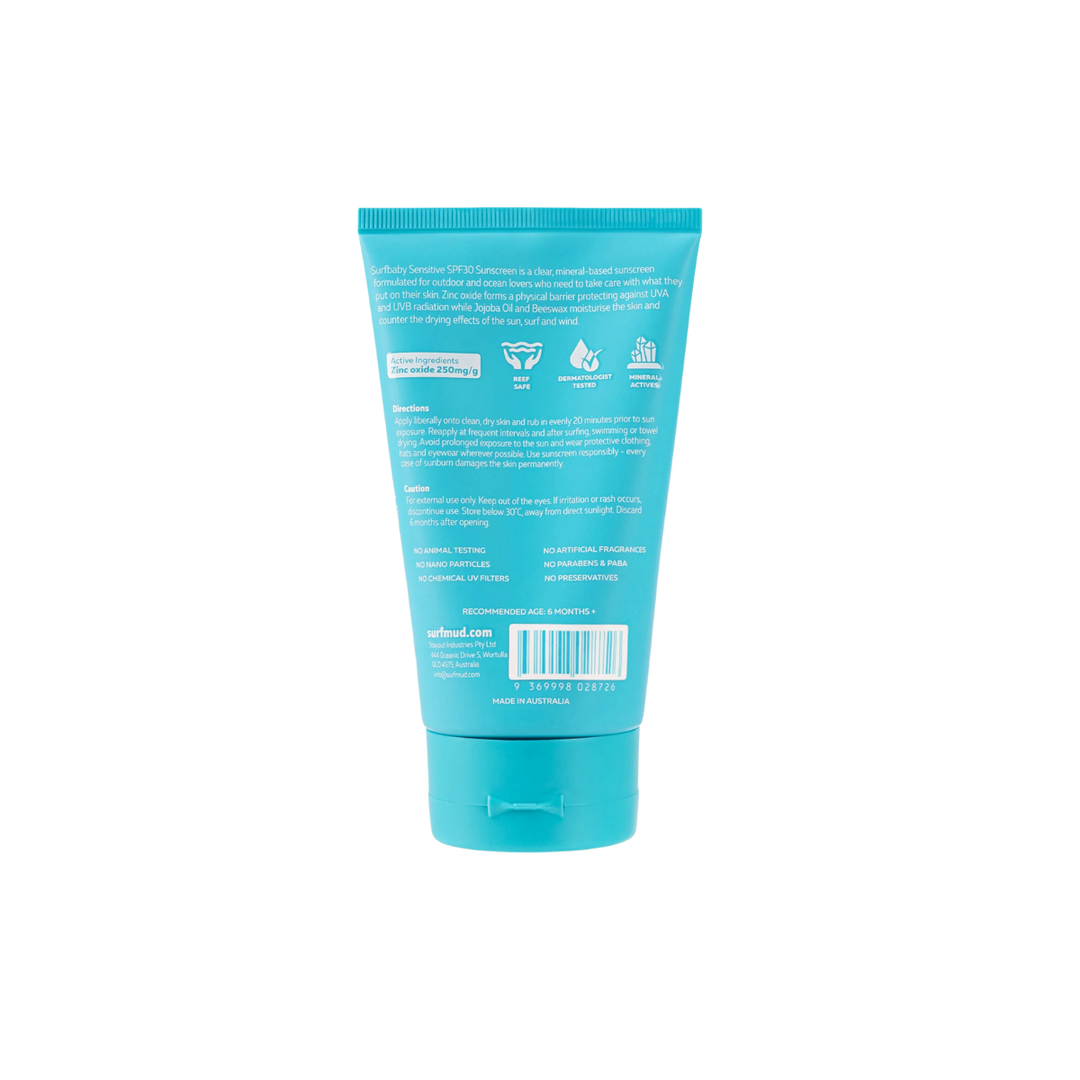 Surfbaby Sensitive Sunscreen SPF30 - 125g